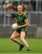 10 July 2021; Aoibheann Leahy of Meath during the TG4 All-Ireland Senior Ladies Football Championship Group 2 Round 1 match between Cork and Meath at St Brendan's Park in Birr, Offaly. Photo by Ray McManus/Sportsfile