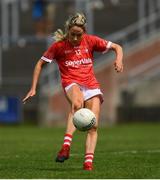 10 July 2021; Orla Finn of Cork during the TG4 All-Ireland Senior Ladies Football Championship Group 2 Round 1 match between Cork and Meath at St Brendan's Park in Birr, Offaly. Photo by Ray McManus/Sportsfile