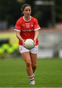 10 July 2021; Eimear Scally of Cork during the TG4 All-Ireland Senior Ladies Football Championship Group 2 Round 1 match between Cork and Meath at St Brendan's Park in Birr, Offaly. Photo by Ray McManus/Sportsfile