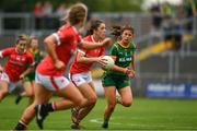 10 July 2021;  Ciara O'Sullivan of Cork during the TG4 All-Ireland Senior Ladies Football Championship Group 2 Round 1 match between Cork and Meath at St Brendan's Park in Birr, Offaly. Photo by Ray McManus/Sportsfile