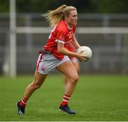 10 July 2021; Eimear Kiely of Cork during the TG4 All-Ireland Senior Ladies Football Championship Group 2 Round 1 match between Cork and Meath at St Brendan's Park in Birr, Offaly. Photo by Ray McManus/Sportsfile
