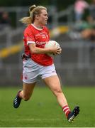 10 July 2021; Eimear Kiely of Cork during the TG4 All-Ireland Senior Ladies Football Championship Group 2 Round 1 match between Cork and Meath at St Brendan's Park in Birr, Offaly. Photo by Ray McManus/Sportsfile