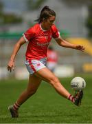 10 July 2021; Ciara O'Sullivan of Cork during the TG4 All-Ireland Senior Ladies Football Championship Group 2 Round 1 match between Cork and Meath at St Brendan's Park in Birr, Offaly. Photo by Ray McManus/Sportsfile