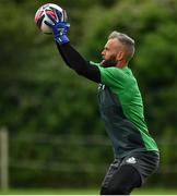 12 July 2021; Alan Mannus during a Shamrock Rovers training session at Roadstone Group Sports Club in Dublin. Photo by Seb Daly/Sportsfile