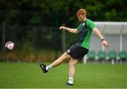 12 July 2021; Rory Gaffney during a Shamrock Rovers training session at Roadstone Group Sports Club in Dublin. Photo by Seb Daly/Sportsfile