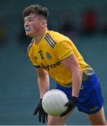 11 July 2021; Luke Walsh of Roscommon during the 2020 Electric Ireland GAA Football All-Ireland Minor Championship Semi-Final match between Roscommon and Kerry at LIT Gaelic Grounds in Limerick. Photo by Piaras Ó Mídheach/Sportsfile