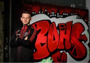 13 July 2021; Andy Lyons poses for a portrait before a Bohemians Media Conference at Dalymount Park in Dublin. Photo by Eóin Noonan/Sportsfile