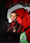 13 July 2021; Andy Lyons poses for a portrait before a Bohemians Media Conference at Dalymount Park in Dublin. Photo by Eóin Noonan/Sportsfile