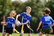 13 July 2021; Shane Dillon, age 10, in action during the Bank of Ireland Leinster Rugby Summer Camp at Greystones RFC in Greystones, Wicklow. Photo by Matt Browne/Sportsfile