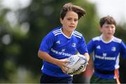 13 July 2021; Charlie Endall, age 11, in action during the Bank of Ireland Leinster Rugby Summer Camp at Greystones RFC in Greystones, Wicklow. Photo by Matt Browne/Sportsfile