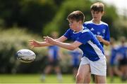 13 July 2021; Tom Murphy, age 12, in action during the Bank of Ireland Leinster Rugby Summer Camp at Greystones RFC in Greystones, Wicklow. Photo by Matt Browne/Sportsfile