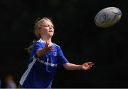 13 July 2021; Liadan Roughan, age 9, in action during the Bank of Ireland Leinster Rugby Summer Camp at Greystones RFC in Greystones, Wicklow. Photo by Matt Browne/Sportsfile