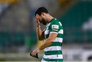13 July 2021; Richie Towell of Shamrock Rovers after the UEFA Champions League first qualifying round second leg match between Shamrock Rovers and Slovan Bratislava at Tallaght Stadium in Dublin. Photo by Eóin Noonan/Sportsfile