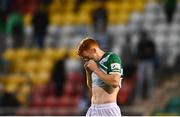 13 July 2021; Rory Gaffney of Shamrock Rovers after the UEFA Champions League first qualifying round second leg match between Shamrock Rovers and Slovan Bratislava at Tallaght Stadium in Dublin. Photo by Eóin Noonan/Sportsfile