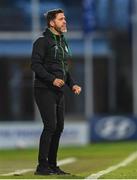 13 July 2021; Shamrock Rovers manager Stephen Bradley during the UEFA Champions League first qualifying round second leg match between Shamrock Rovers and Slovan Bratislava at Tallaght Stadium in Dublin. Photo by Eóin Noonan/Sportsfile