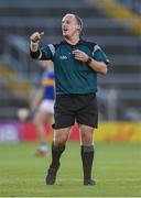 12 July 2021; Referee Nathan Wall during the Munster GAA Hurling U20 Championship Quarter-Final match between Tipperary and Waterford at Semple Stadium in Thurles, Tipperary. Photo by Piaras Ó Mídheach/Sportsfile