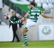 13 July 2021; Roberto Lopes of Shamrock Rovers during the UEFA Champions League first qualifying round second leg match between Shamrock Rovers and Slovan Bratislava at Tallaght Stadium in Dublin. Photo by Stephen McCarthy/Sportsfile