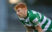 13 July 2021; Rory Gaffney of Shamrock Rovers during the UEFA Champions League first qualifying round second leg match between Shamrock Rovers and Slovan Bratislava at Tallaght Stadium in Dublin. Photo by Stephen McCarthy/Sportsfile