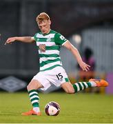 13 July 2021; Liam Scales of Shamrock Rovers during the UEFA Champions League first qualifying round second leg match between Shamrock Rovers and Slovan Bratislava at Tallaght Stadium in Dublin. Photo by Stephen McCarthy/Sportsfile