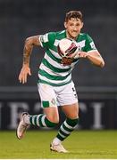 13 July 2021; Lee Grace of Shamrock Rovers during the UEFA Champions League first qualifying round second leg match between Shamrock Rovers and Slovan Bratislava at Tallaght Stadium in Dublin. Photo by Stephen McCarthy/Sportsfile