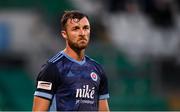 13 July 2021; Aleksandar Cavric of Slovan Bratislava during the UEFA Champions League first qualifying round second leg match between Shamrock Rovers and Slovan Bratislava at Tallaght Stadium in Dublin. Photo by Stephen McCarthy/Sportsfile