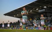 13 July 2021; Aaron Greene of Shamrock Rovers following the UEFA Champions League first qualifying round second leg match between Shamrock Rovers and Slovan Bratislava at Tallaght Stadium in Dublin. Photo by Stephen McCarthy/Sportsfile