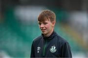 13 July 2021; Conan Noonan of Shamrock Rovers before the UEFA Champions League first qualifying round second leg match between Shamrock Rovers and Slovan Bratislava at Tallaght Stadium in Dublin. Photo by Stephen McCarthy/Sportsfile