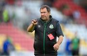 13 July 2021; John Cregan of Shamrock Rovers before the UEFA Champions League first qualifying round second leg match between Shamrock Rovers and Slovan Bratislava at Tallaght Stadium in Dublin. Photo by Stephen McCarthy/Sportsfile