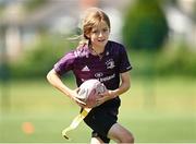 14 July 2021; Fionn Kiernan during the Bank of Ireland Leinster Rugby Summer Camp at Terenure College RFC in Dublin. Photo by Harry Murphy/Sportsfile