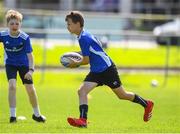 14 July 2021; Adam McCormack, age 10, in action during the Bank of Ireland Leinster Rugby Summer Camp at Longford RFC in Longford. Photo by Matt Browne/Sportsfile