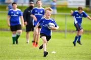 14 July 2021; Eoin Morgan, age 12, in action during the Bank of Ireland Leinster Rugby Summer Camp at Longford RFC in Longford. Photo by Matt Browne/Sportsfile
