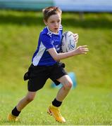 14 July 2021; David Mallon, age 8, during the Bank of Ireland Leinster Rugby Summer Camp at Longford RFC in Longford. Photo by Matt Browne/Sportsfile