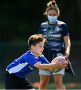 14 July 2021; Ethan Bennett during the Bank of Ireland Leinster Rugby Summer Camp at Terenure College RFC in Dublin. Photo by Harry Murphy/Sportsfile