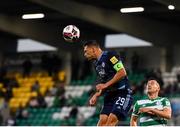 13 July 2021; Vasil Bozhikov of Slovan Bratislava during the UEFA Champions League first qualifying round second leg match between Shamrock Rovers and Slovan Bratislava at Tallaght Stadium in Dublin. Photo by Eóin Noonan/Sportsfile