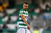 13 July 2021; Graham Burke of Shamrock Rovers during the UEFA Champions League first qualifying round second leg match between Shamrock Rovers and Slovan Bratislava at Tallaght Stadium in Dublin. Photo by Eóin Noonan/Sportsfile