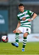 13 July 2021; Ronan Finn of Shamrock Rovers during the UEFA Champions League first qualifying round second leg match between Shamrock Rovers and Slovan Bratislava at Tallaght Stadium in Dublin. Photo by Eóin Noonan/Sportsfile