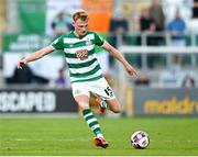 13 July 2021; Liam Scales of Shamrock Rovers during the UEFA Champions League first qualifying round second leg match between Shamrock Rovers and Slovan Bratislava at Tallaght Stadium in Dublin. Photo by Eóin Noonan/Sportsfile