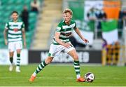 13 July 2021; Liam Scales of Shamrock Rovers during the UEFA Champions League first qualifying round second leg match between Shamrock Rovers and Slovan Bratislava at Tallaght Stadium in Dublin. Photo by Eóin Noonan/Sportsfile