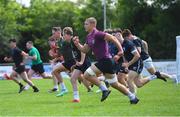 14 July 2021; Niki Moelders during a Leinster U18 Clubs Training Session at Naas RFC in Kildare. Photo by Piaras Ó Mídheach/Sportsfile