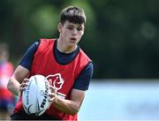 14 July 2021; Tom Larke during a Leinster U18 Clubs Training Session at Naas RFC in Kildare. Photo by Piaras Ó Mídheach/Sportsfile