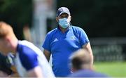 14 July 2021; Coach Ben Armstrong during a Leinster U18 Clubs Training Session at Naas RFC in Kildare. Photo by Piaras Ó Mídheach/Sportsfile