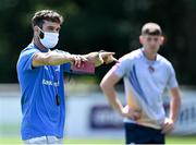 14 July 2021; Strength and conditioning coach Ben Browne-Roche during a Leinster U18 Clubs Training Session at Naas RFC in Kildare. Photo by Piaras Ó Mídheach/Sportsfile