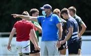 14 July 2021; Coach Ben Armstrong during a Leinster U18 Clubs Training Session at Naas RFC in Kildare. Photo by Piaras Ó Mídheach/Sportsfile