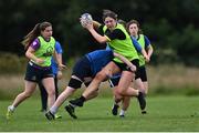 14 July 2021; Caoimhe Guinan during a Leinster U18 Clubs training session at Cill Dara RFC in Kildare. Photo by Piaras Ó Mídheach/Sportsfile