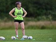14 July 2021; Katie Whelan during a Leinster U18 Clubs training session at Cill Dara RFC in Kildare. Photo by Piaras Ó Mídheach/Sportsfile