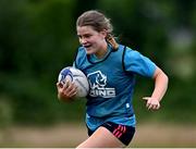 14 July 2021; Cara Martin during a Leinster U18 Clubs training session at Cill Dara RFC in Kildare. Photo by Piaras Ó Mídheach/Sportsfile