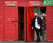 15 July 2021; Supporters make their way through the turnstiles into The Showgrounds before the UEFA Europa Conference League First Qualifying Second Leg match between Sligo Rovers and FH Hafnarfjordur at The Showgrounds in Sligo. Photo by Eóin Noonan/Sportsfile