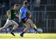 15 July 2021; Mark Lavin of Dublin shoots to score his side's second goal during the EirGrid Leinster GAA Football U20 Championship Semi-Final match between Meath and Dublin at Páirc Tailteann in Navan, Meath. Photo by Sam Barnes/Sportsfile