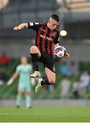 15 July 2021; Andy Lyons of Bohemians during the UEFA Europa Conference League first qualifying round second leg match between Bohemians and Stjarnan at the Aviva Stadium in Dublin. Photo by Seb Daly/Sportsfile