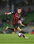15 July 2021; Andy Lyons of Bohemians during the UEFA Europa Conference League first qualifying round second leg match between Bohemians and Stjarnan at the Aviva Stadium in Dublin. Photo by Seb Daly/Sportsfile